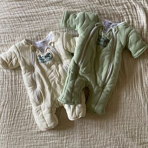 Set of two baby Merlin’s magic sleepsuit